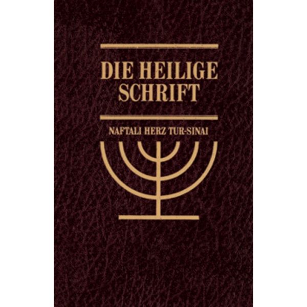 Produktbild des Artikels Die Heilige Schrift (Bibel - Gebunden)