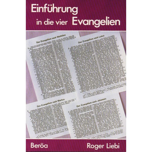 Produktbild - Einführung in die vier Evangelien