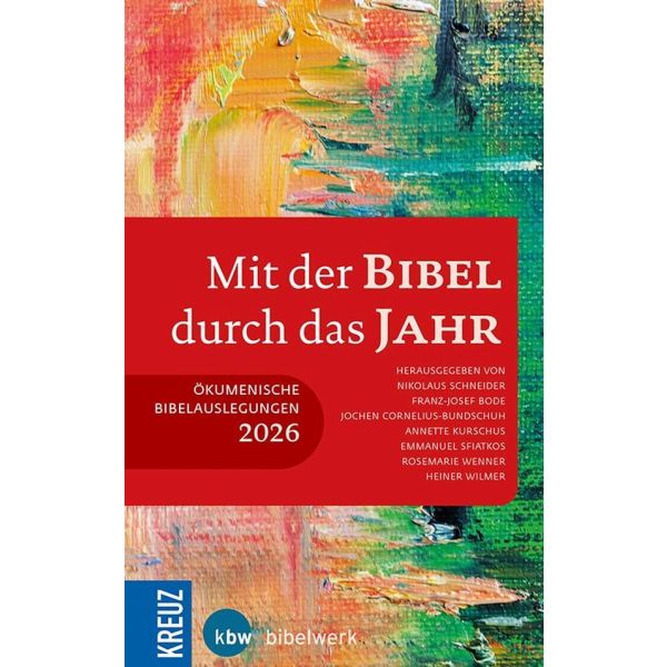 Produktbild des Artikels Mit der Bibel durch das Jahr 2026 (Kalender - Gebunden)