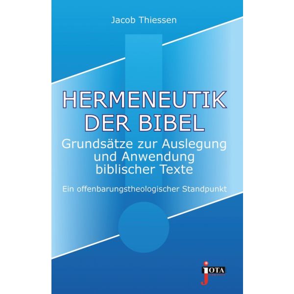 Produktbild - Hermeneutik der Bibel