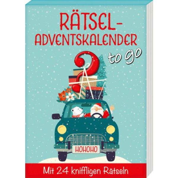 Produktbild des Artikels Rätseladventskalender to go 5 (Kartoniert)