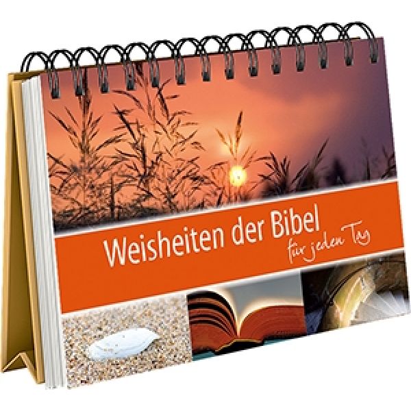 Produktbild des Artikels Weisheiten der Bibel für jeden Tag - Aufstellbuch (Buch - Spiralbindung)