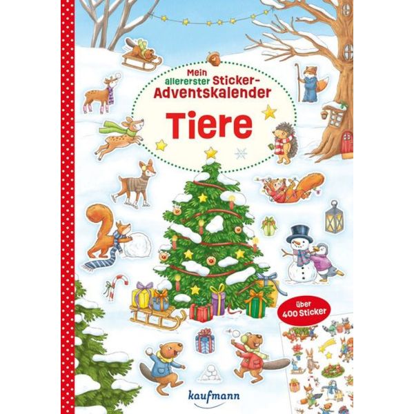 Produktbild - Mein allererster Sticker-Adventskalender Tiere
