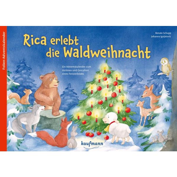 Produktbild des Artikels Rica erlebt die Waldweihnacht - Adventskalender (Buch - Geheftet)