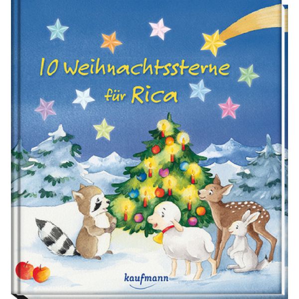 Produktbild des Artikels 10 Weihnachtssterne für Rica (Buch - Pappbilderbuch)