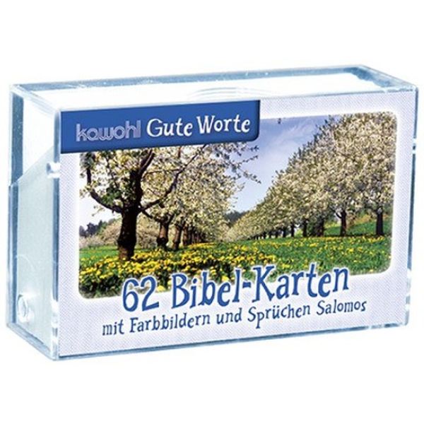 Produktbild des Artikels 62 Bibel-Karten: Sprüche Salomos (Schreibwaren)