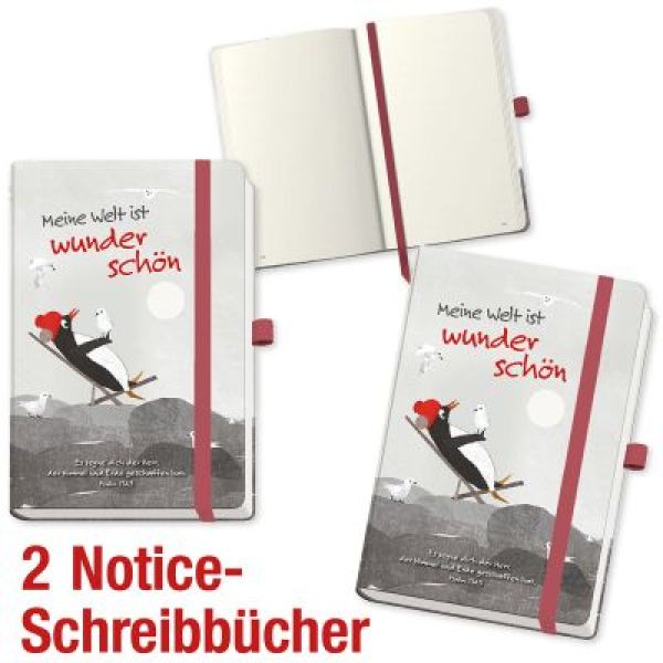 Produktbild des Artikels Spar-Paket: 2 Notice-Schreibbücher (Schreibwaren)