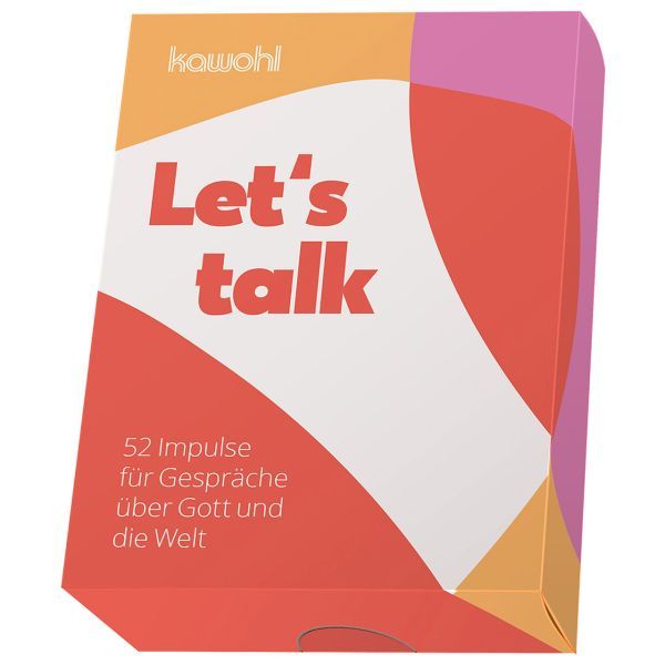 Produktbild des Artikels Karten-Box: Let's Talk (Schreibwaren)