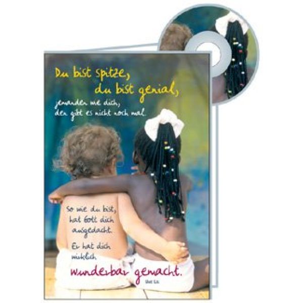 Produktbild des Artikels CD-Card: Du bist spitze - Geburtstag (Schreibwaren)