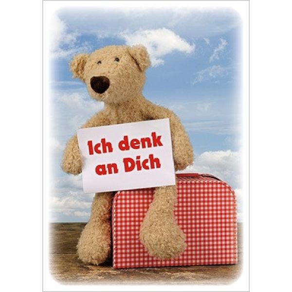 Produktbild des Artikels Postkarten: Ich denk an Dich, 4 Stück (Schreibwaren)