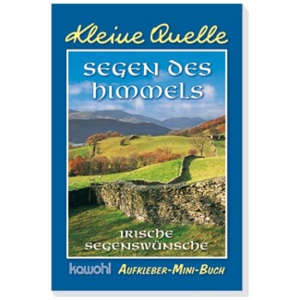 Produktbild des Artikels Aufkleber-Mini-Buch "Segen des Himmels" (Buch - Kartoniert)