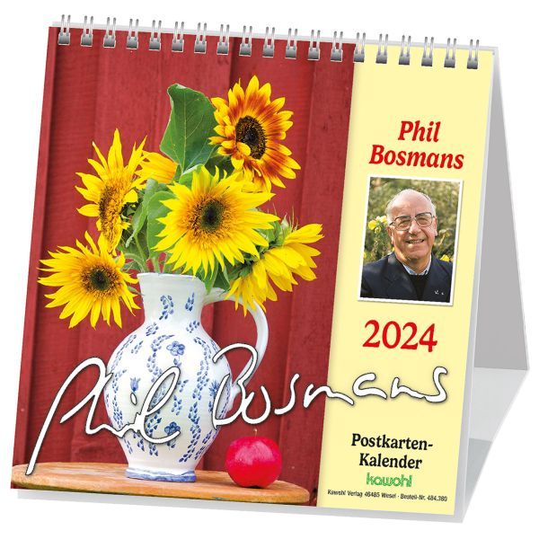 Phil Bosmans 2024 - Postkartenkalender