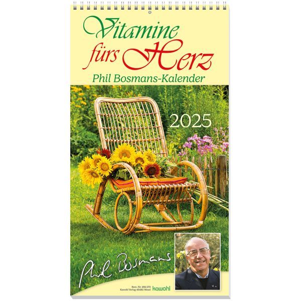 Produktbild des Artikels Vitamine fürs Herz 2025 (Kalender - Spiralbindung)