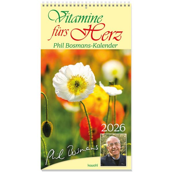 Produktbild des Artikels Vitamine fürs Herz 2026 - Wandkalender (Kalender - Spiralbindung)
