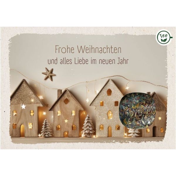 Produktbild des Artikels Teekarte - Frohe Weihnachten (Lebensmittel)