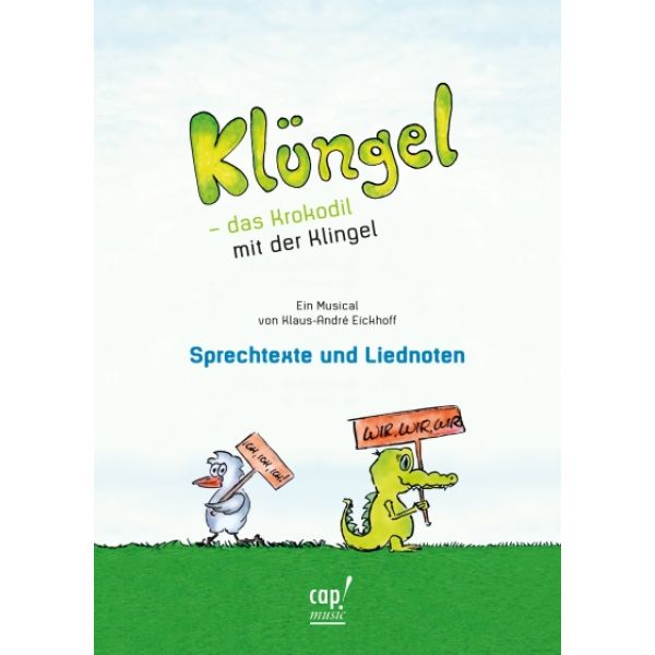 Produktbild des Artikels Klüngel - das Krokodil mit der Klingel - Liederheft (Liederbuch - Geheftet)