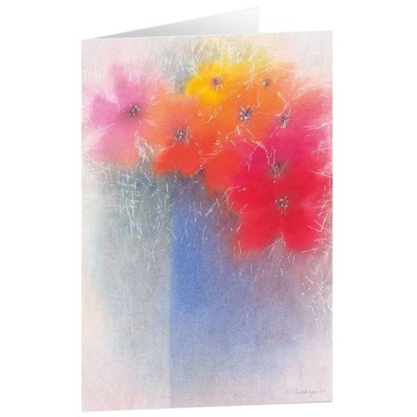 Produktbild des Artikels Kunstkarten "Blumenstrauß" 5 Stk. (Schreibwaren)