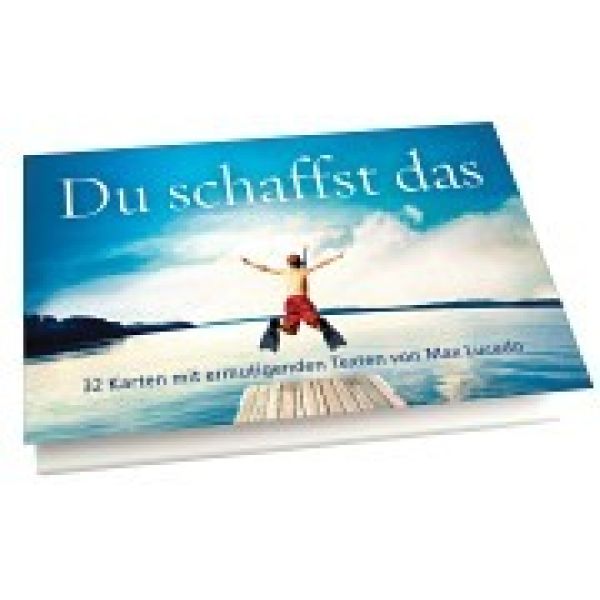 Produktbild des Artikels Du schaffst das - Textkarten (Schreibwaren - Kartoniert)