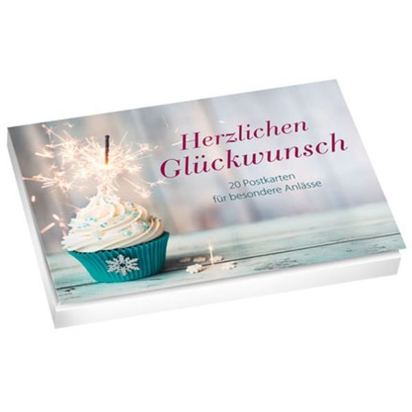 Produktbild des Artikels Herzlichen Glückwunsch - Postkartenbuch (Schreibwaren - Kartoniert)
