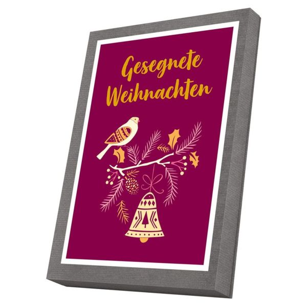 Produktbild des Artikels Faltkarten im Schmuckkarton - Gesegnete Weihnachten (Schreibwaren - Kartoniert)