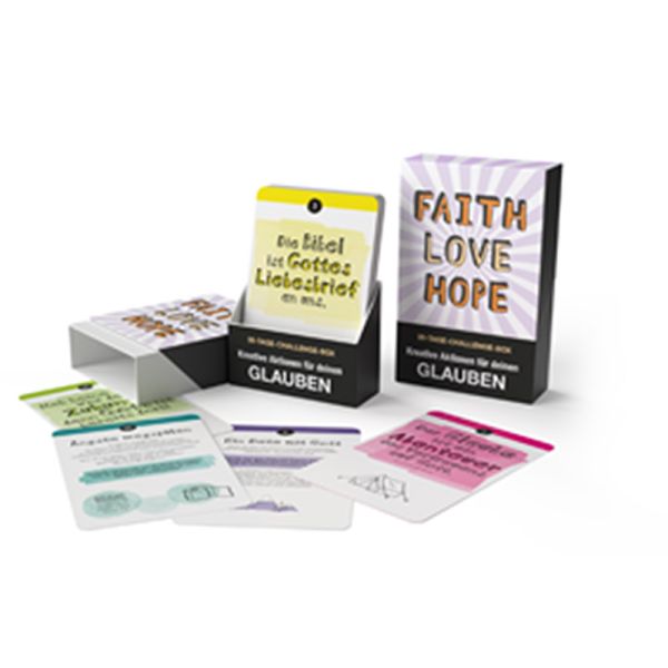 Faith, Love, Hope - Challenge-Box für Teens