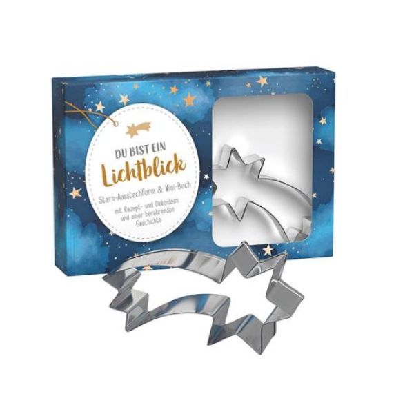 Produktbild des Artikels Du bist ein Lichtblick - Plätzchenausstecher mit Buch ()