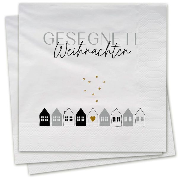 Produktbild des Artikels Gesegnete Weihnachten - Servietten ()