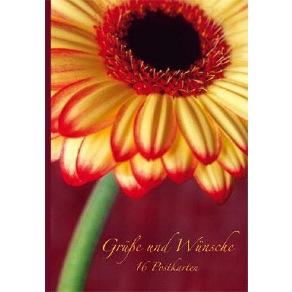 Produktbild - Postkartenbuch: Grüße und Wünsche