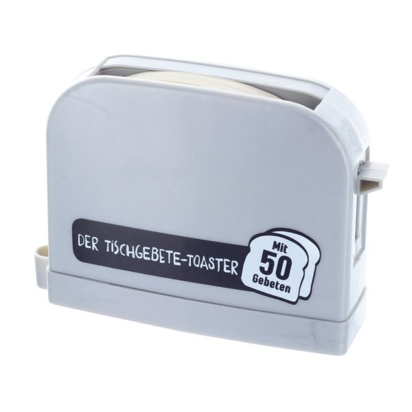 Produktbild des Artikels Der Tischgebete-Toaster - silbergrau ()