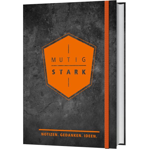 Notizbuch "mutig und stark"