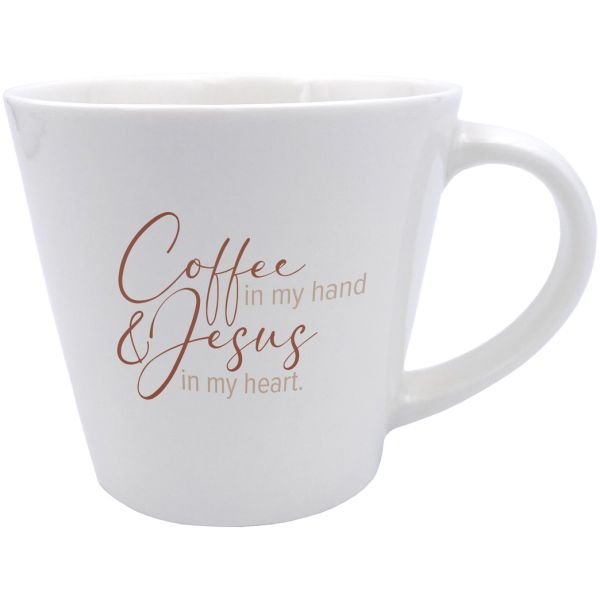 Tasse "Coffee and Jesus"