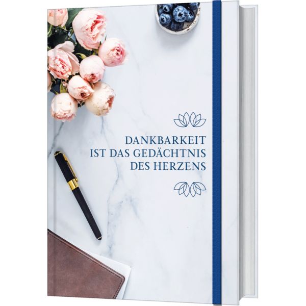 Produktbild - Notizbuch "Dankbarkeit ist das Gedächtnis des Herzens"