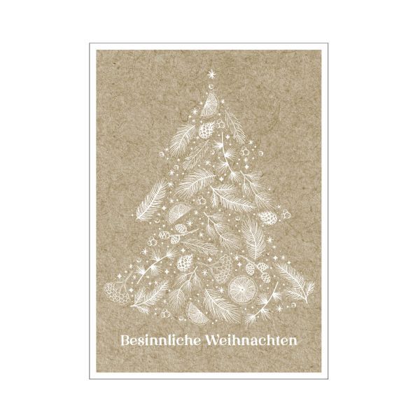 Produktbild des Artikels Postkarte "Besinnliche Weihnachten" (Schreibwaren)