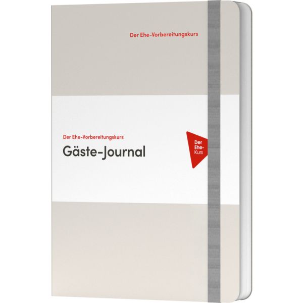 Produktbild des Artikels Der Ehe-Vorbereitungskurs - Gäste-Journal (Buch - Gebunden)
