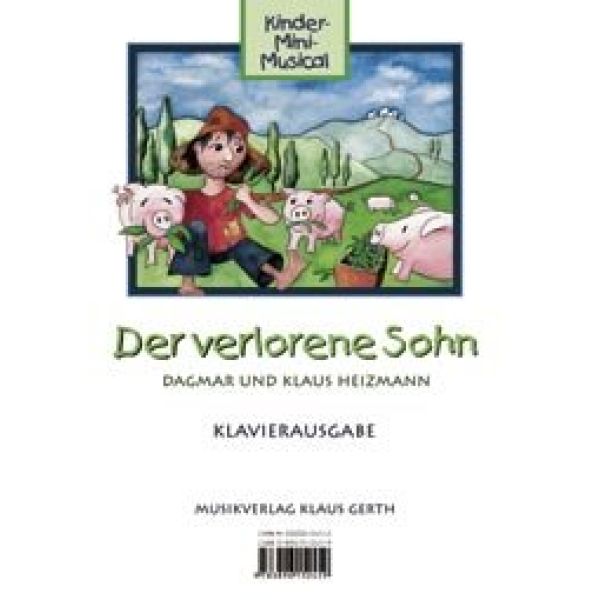 Produktbild des Artikels Der verlorene Sohn - Klavierausgabe mit Regieanweisung (Liederbuch - Spiralbindung)