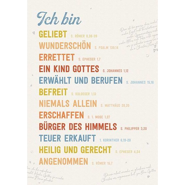Poster: Identität - A3