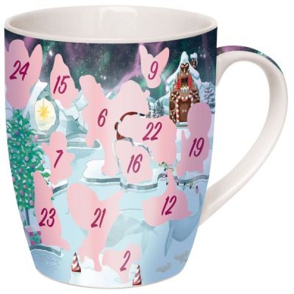 Adventskalender-Tasse "Polarweihnacht"