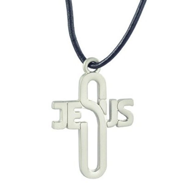 Produktbild des Artikels Edelstahlkreuz "Jesus" ()