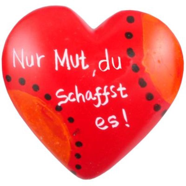 Produktbild des Artikels Handschmeichler-Herz: Nur Mut, du schaffst es! ()