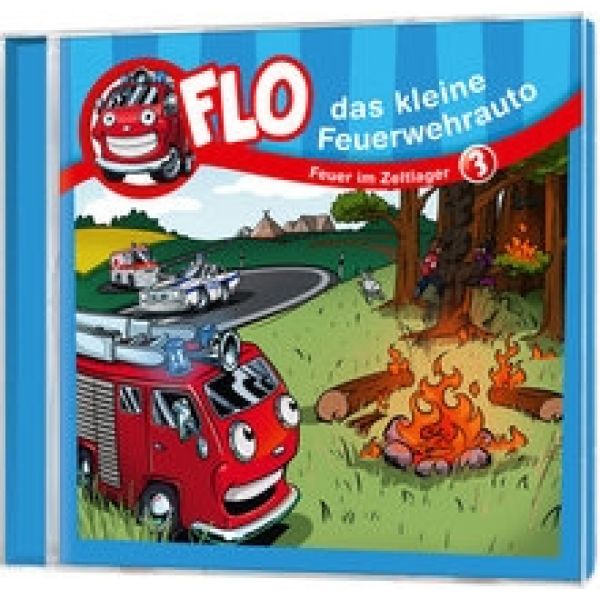 Produktbild des Artikels Feuer im Zeltlager - Folge 3 (Hörbuch/Hörspiel - CD)