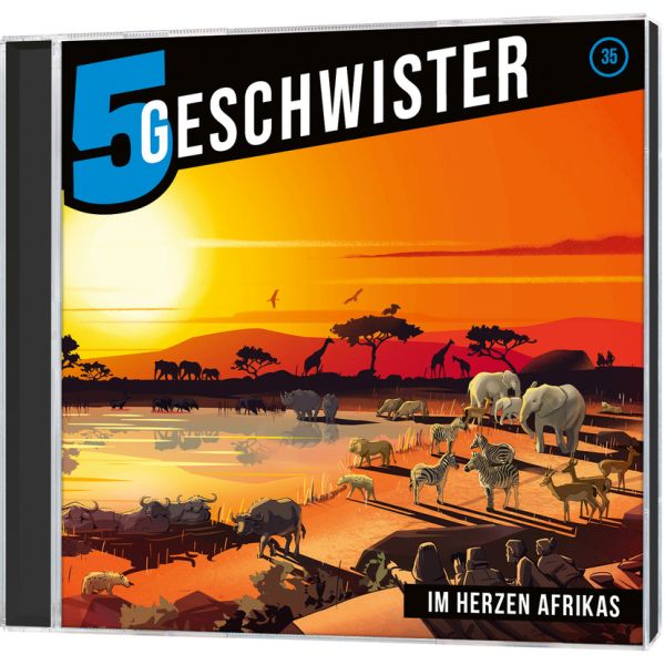 Produktbild des Artikels Im Herzen Afrikas - Folge 35 (Hörbuch/Hörspiel - CD)
