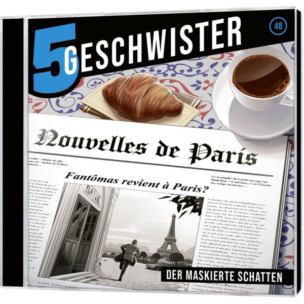 Produktbild des Artikels Der maskierte Schatten - Folge 48 (Hörbuch/Hörspiel - CD)
