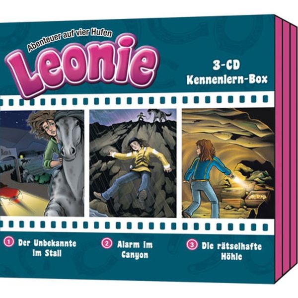 Produktbild des Artikels Leonie - Abenteuer auf vier Hufen - Box 1 (Hörbuch/Hörspiel - CD)