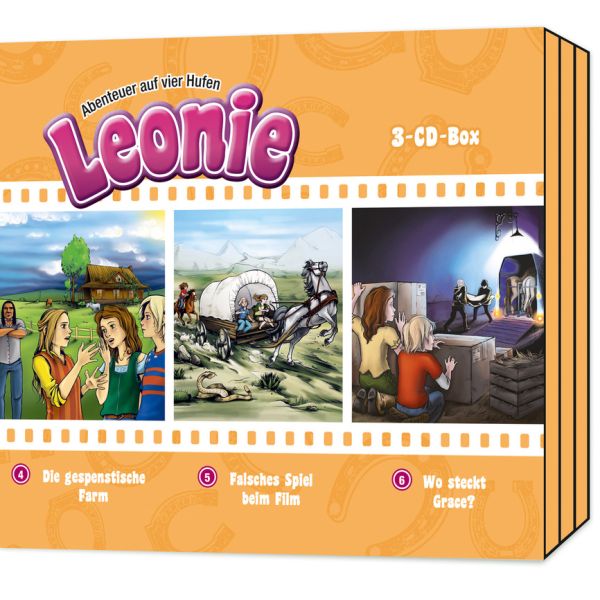 Produktbild des Artikels Leonie - Abenteuer auf vier Hufen - Box 2 (Hörbuch/Hörspiel - CD)