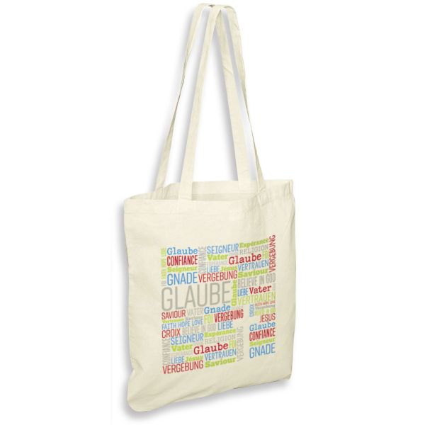 Produktbild des Artikels Baumwolltasche "Glaube" ()