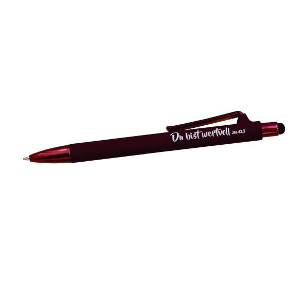 Produktbild des Artikels Kugelschreiber Soft mit Touch-Pen - bronze/braun ()