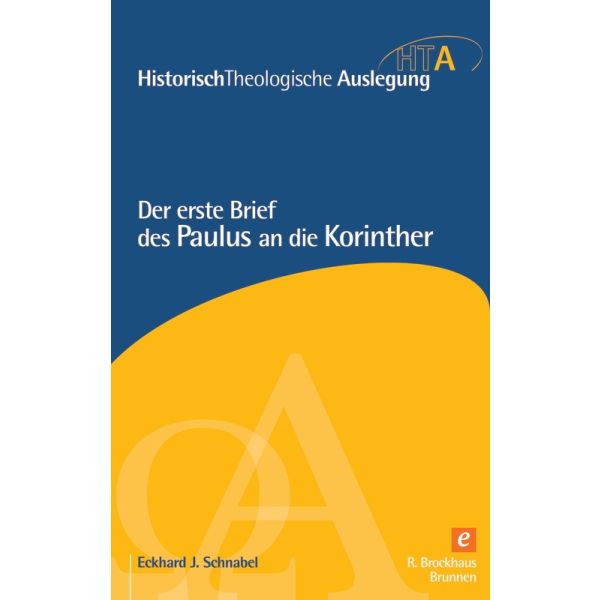 Produktbild des Artikels Der erste Brief des Paulus an die Korinther (E-Book - PDF Datei)