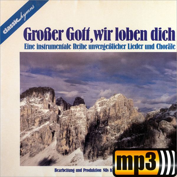 Produktbild des Artikels Großer Gott, wir loben dich (MP3-Track - Download)