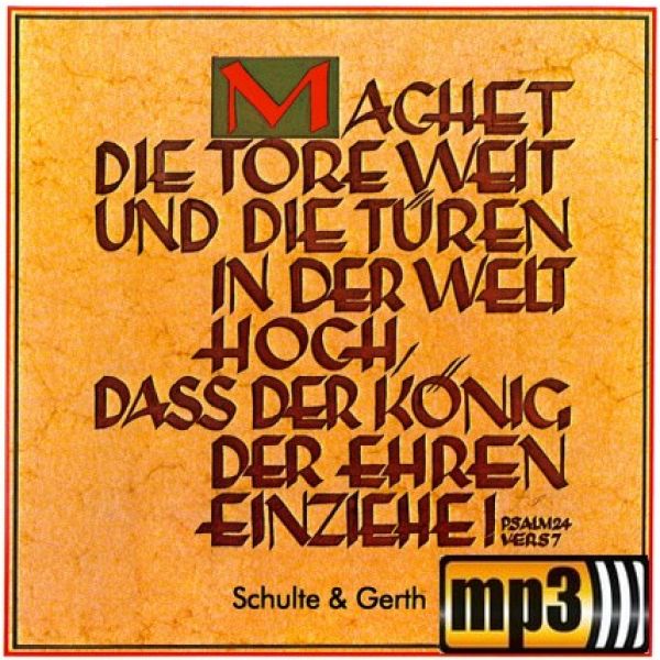 Produktbild des Artikels Gelobt seist du, Jesu Christ (MP3-Track - Download)