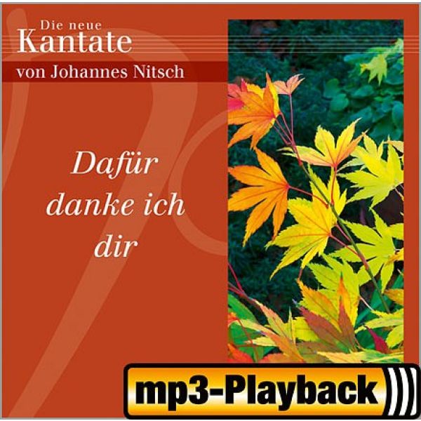 Produktbild des Artikels Dafür danke ich dir - Ouvertüre (Playback ohne Backings) (MP3-Track - Download)